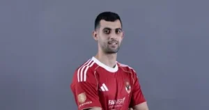 يوسف بلعمرى فى اواءل قائمة الاهلى استعدادا لمواجهه نظيرة الاسماعيلى فى الدورى المصرى