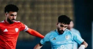 محمد عاطف افضل لاعب فى مباراة الاهلى وطلائع الجيش