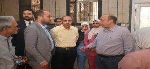 الدكتور “حسام صلاح” رئيس مجلس إدارة مستشفيات جامعة القاهرة يتفقد مستشفى الطوارئ للاطمئنان على انتظام العمل ومعايير السلامة