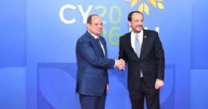 الرئيس “السيسى” ورئيس قبرض “كريستودوليدس” يبحثان ربط حقول الغاز القبرصية بالبنية التحتية المصرية