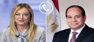 رئيسة وزراء إيطاليا للرئيس “السيسي” نشكر مصر على جهودها فى مواجهة الهجرة غير الشرعية