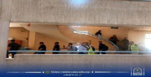 «إنذار.. إخلاء.. سيطرة كاملة».. هندسة المطرية بجامعة العاصمة تنفذ تجربة محاكاة ناجحة لمواجهة الحرائق والطوارئ