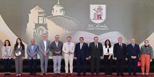 رئيس جامعة القاهرة يستقبل وفد هيئة ASIIN الألمانية لمراجعة وتجديد الاعتماد الدولي لبرنامج تكنولوجيا وتصنيع الأغذية بكلية الزراعة