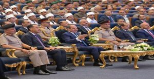 الرئيس “السيسي” يشهد تخريج الدورة الثالثة لأئمة الأوقاف من الأكاديمية العسكرية