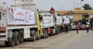 مصر تواصل دعم غزة بالمساعدات الإنسانية.. أكثر من 4318 طنًا تدخل القطاع عبر معبر رفح