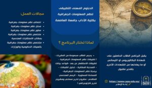 كلية الآداب بجامعة العاصمة تفتح آفاق المستقبل أمام طلابها من خلال الدبلوم المهني التطبيقي لنظم المعلومات الجغرافية (GIS)