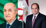 الرئيس السيسي يؤكد تضامن مصر مع الجزائر ويبحث مع الرئيس تبون تعزيز التعاون والتنسيق الإقليمي