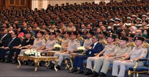 رئيس جامعة القاهرة يشارك في المؤتمر الصحفي للإعلان عن قبول دفعات جديدة بالأكاديمية والكليات العسكرية وتدشين جامعة كيان بالقوات المسلحة