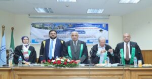 منح الباحث ماجد رضوان حامد درجة الدكتوراه عن دراسة لتعزيز الحوكمة وإدارة المخاطر بالجامعات الأهلية