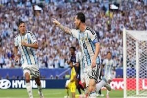 ميسي يقود الأرجنتين لعبور كاب فيردي.. وموقعة نارية أمام مصر في دور الـ16 بمونديال 2026
