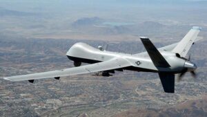 تصعيد جديد في مضيق هرمز.. إيران تعلن استهداف طائرة MQ-9 وتتمسك بإغلاق المضيق
