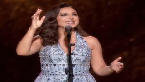 الفنانة “أنغام” تتألق في حفلها بجدة والجمهور يردد أغانيها في أجواء استثنائية